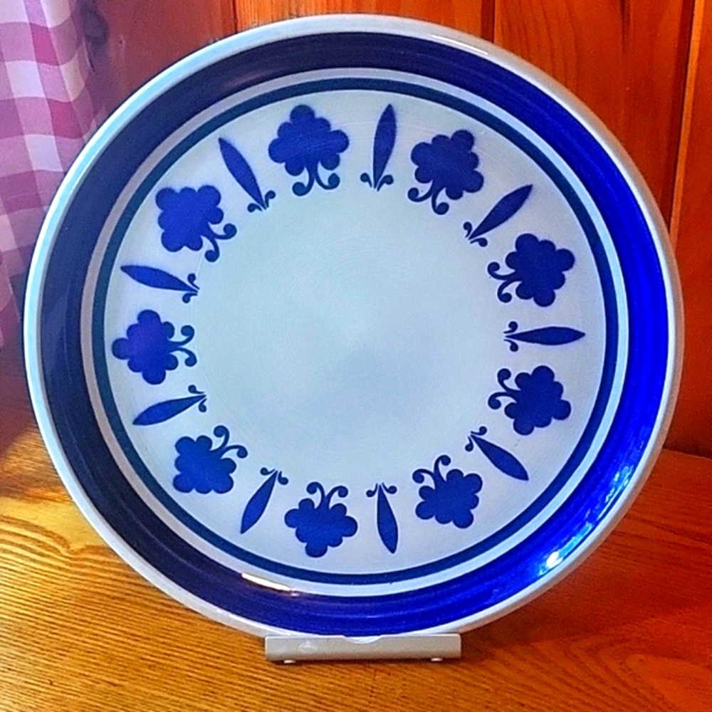 Boch Freres La Louviere Baltic Pattern 12.5" Serving Platter